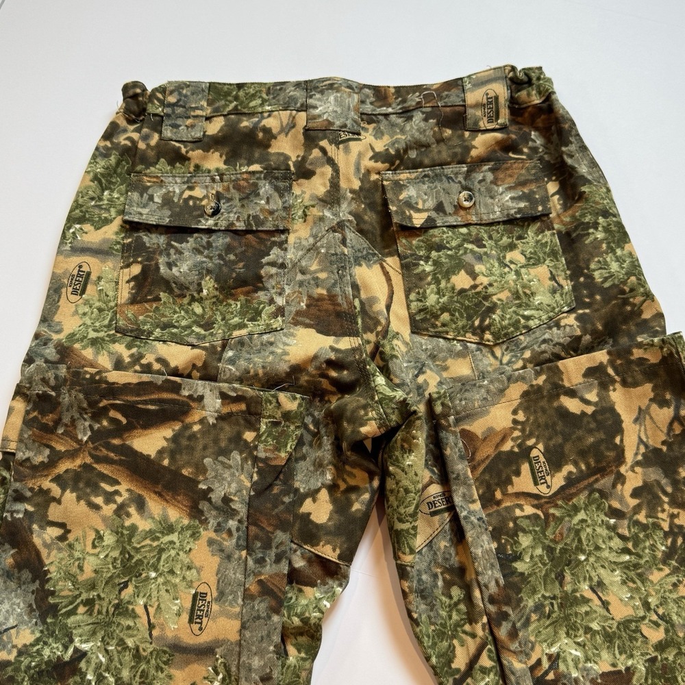 NWT King's Camo Desert Shadow Men's Classic 6 Pocket Reinforced Pants Size M 32